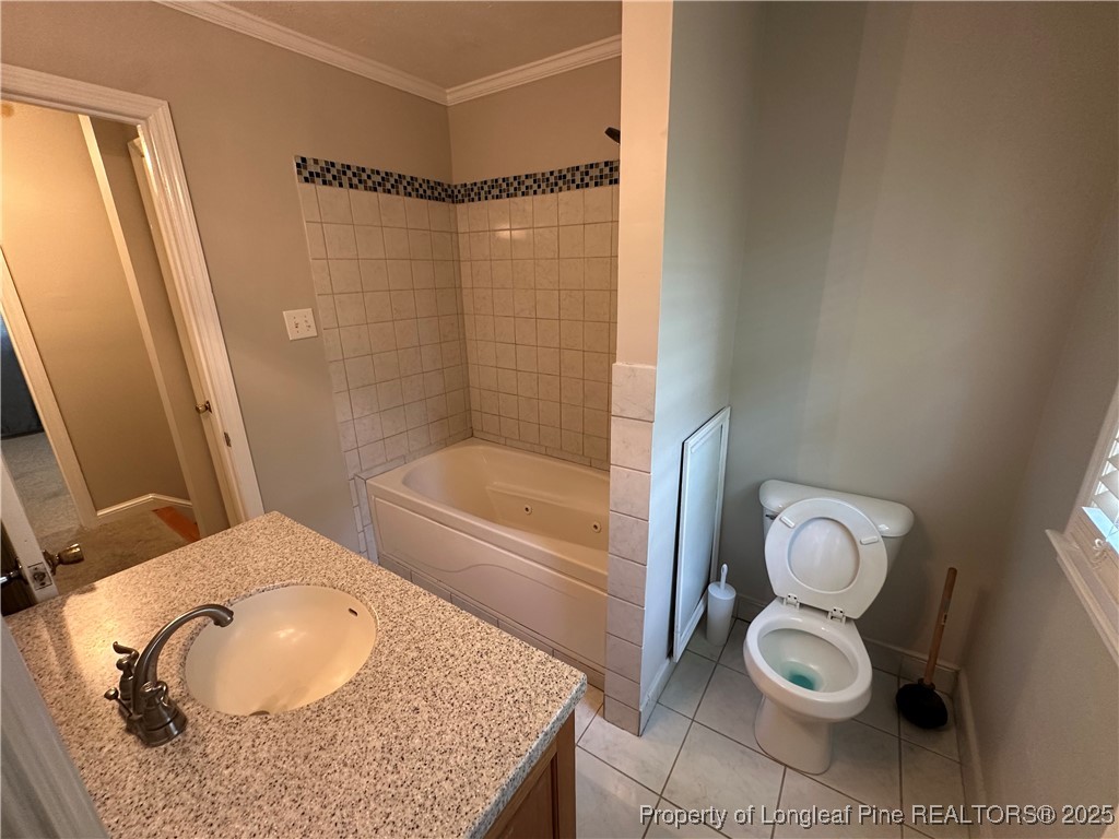 3120 Hampstead Road Lumberton, NC 28360 - Photo 28 of 30 a bathroom with a granite countertop sink and a mirror