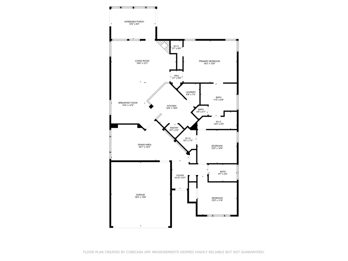 9012 Meacham Way Austin, TX 78749 - Photo 34 of 34 Floor plan