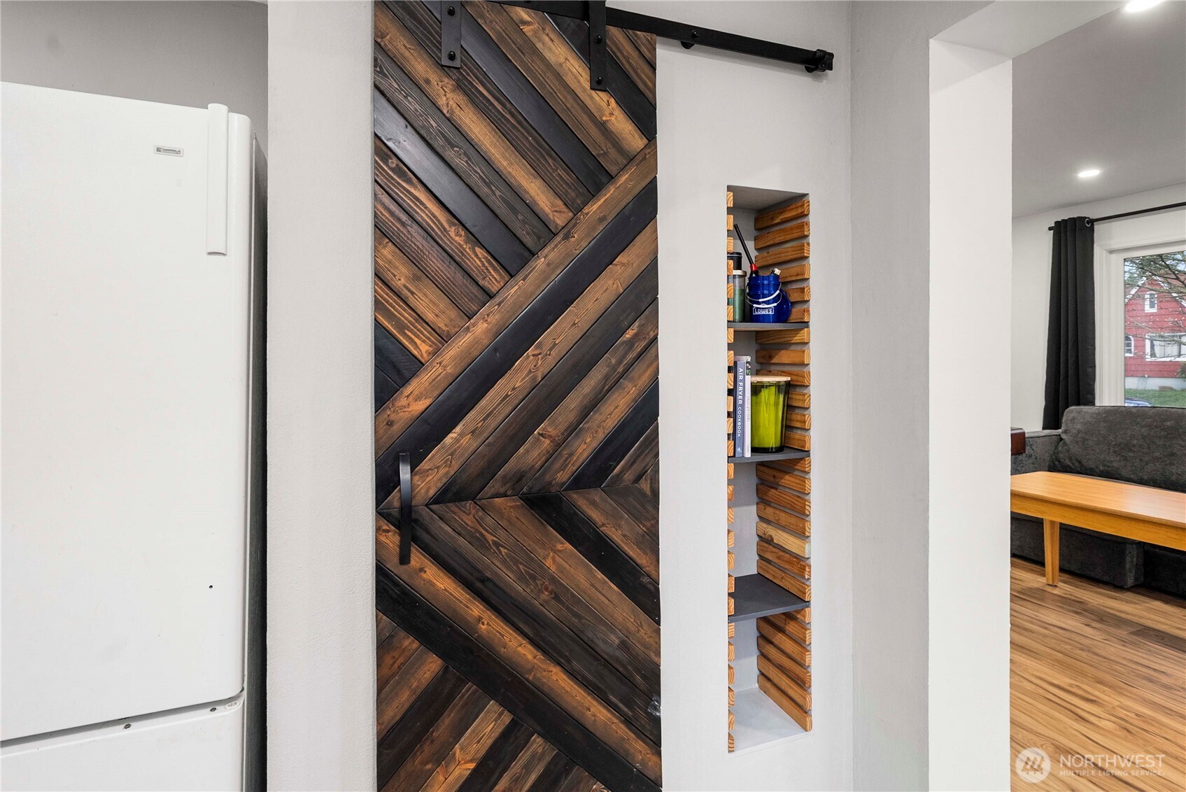 3608 South L Street Tacoma, WA 98418 - Photo 13 of 40 a view of an entryway with wooden floor