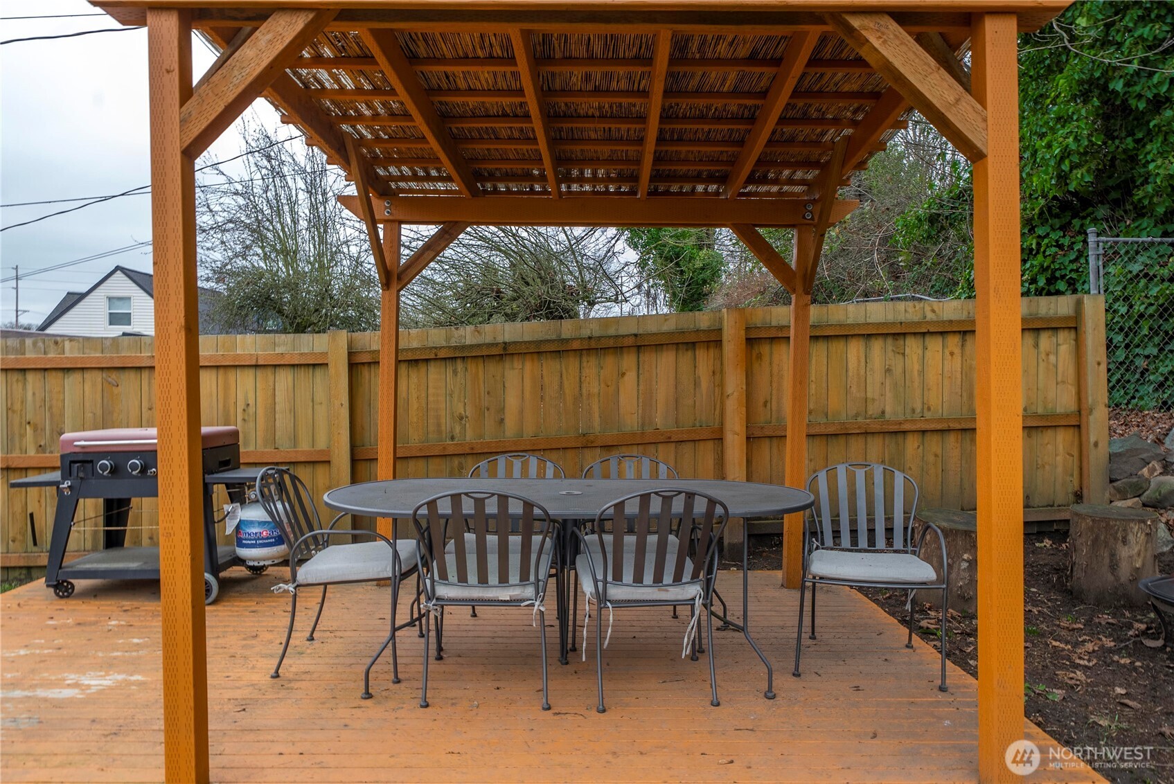 3608 South L Street Tacoma, WA 98418 - Photo 32 of 40 a patio with water view fountain with outdoor seating