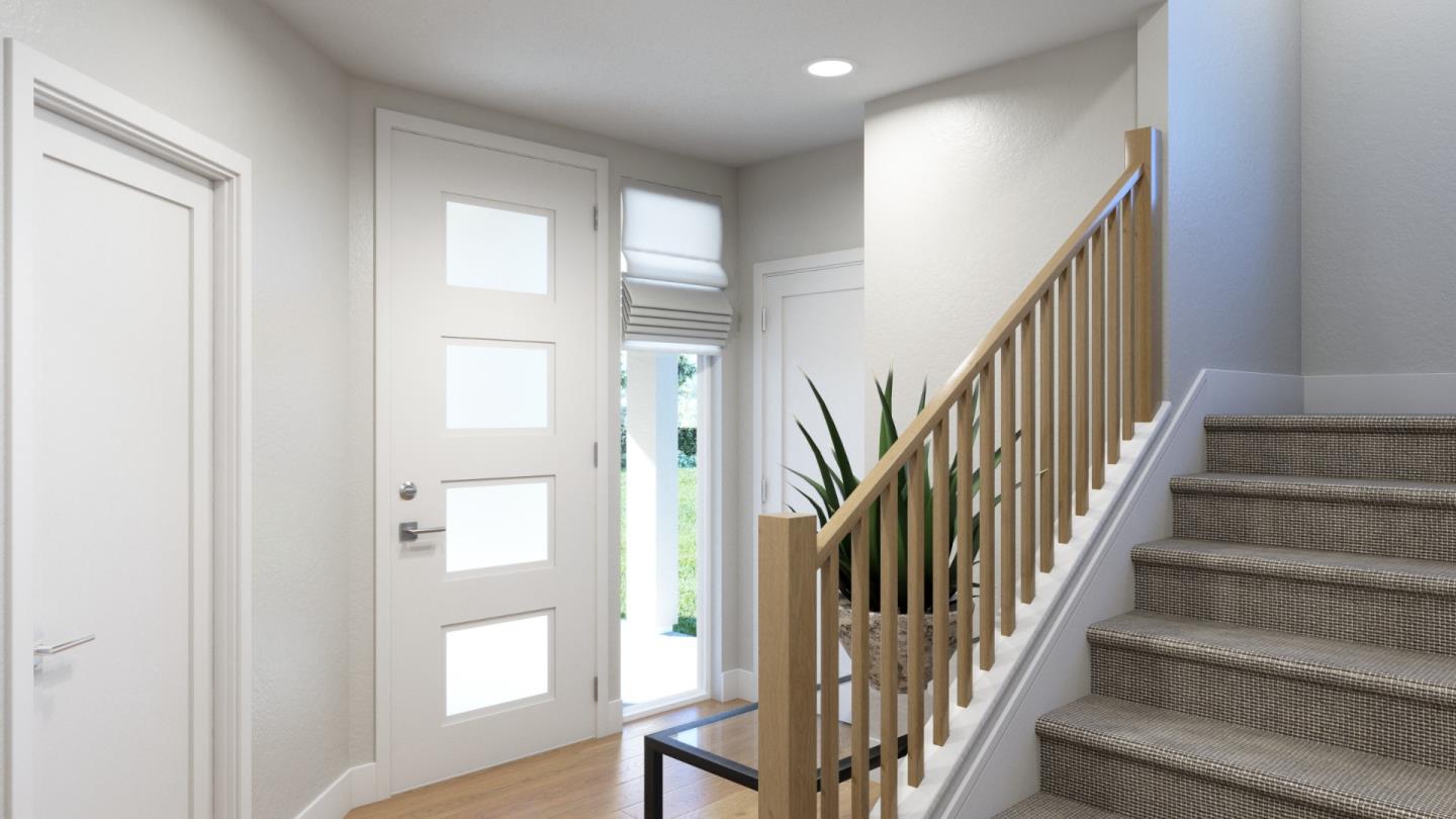1315 Azure Court San Ramon, CA 94583 - Photo 3 of 14 a view of entryway with wooden floor and stairs