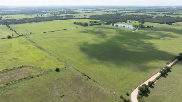 a view of an ocean from a yard
