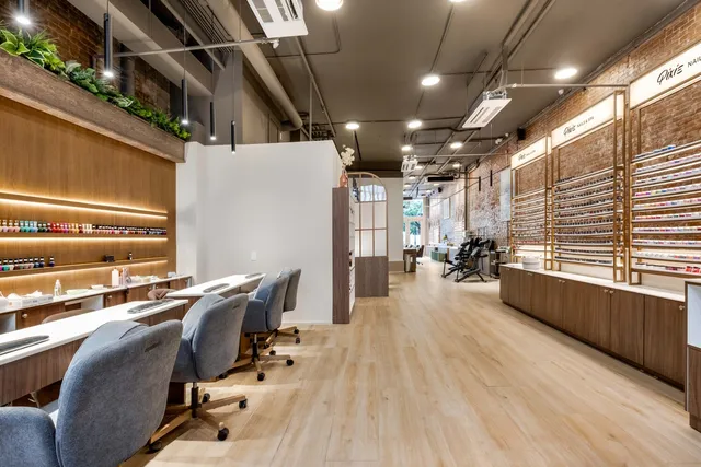 a view of a workspace with furniture