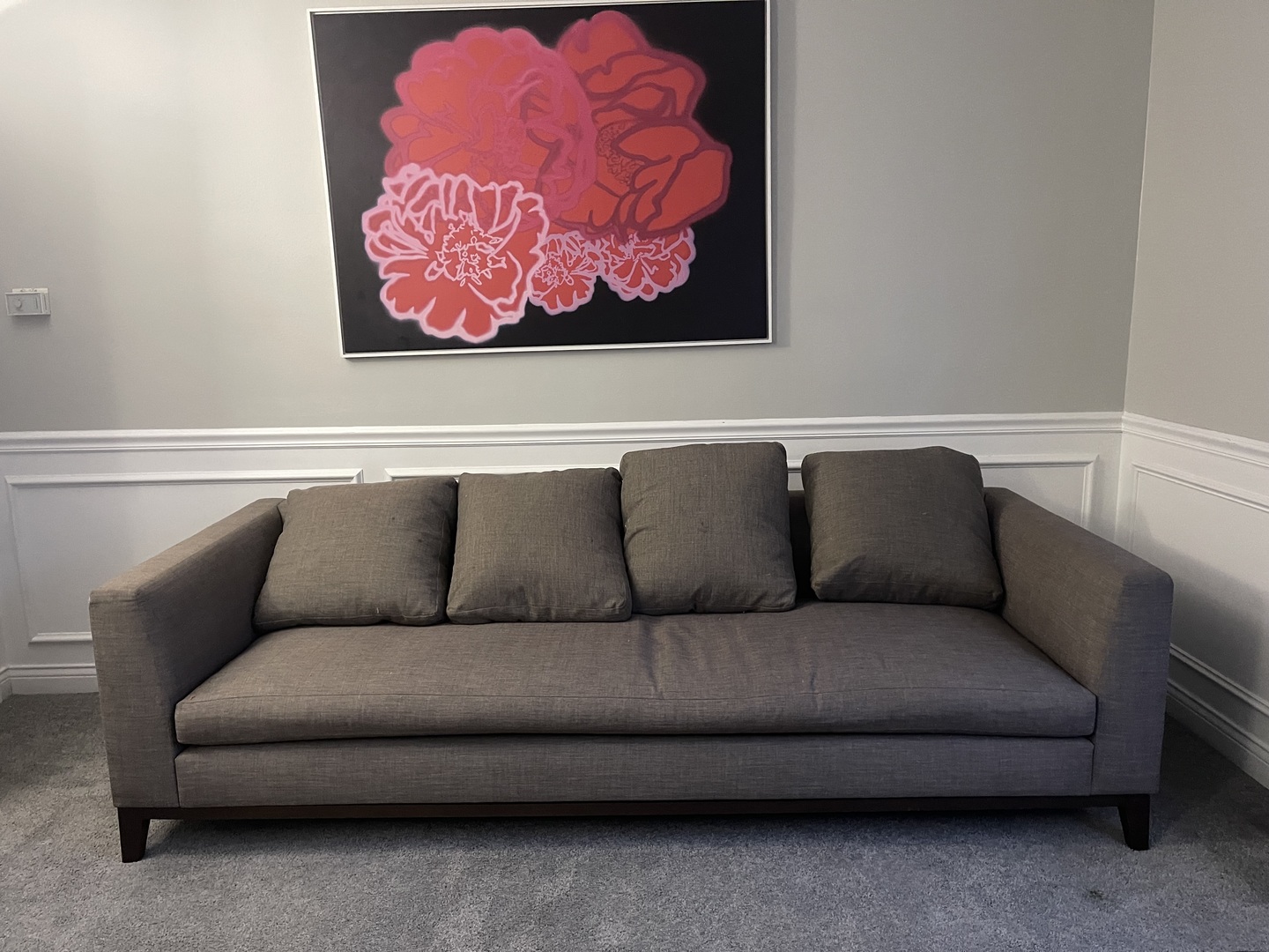 7948 South Pulaski Road, Unit 201 Chicago, IL 60652 - Photo 3 of 9 a living room with a couch