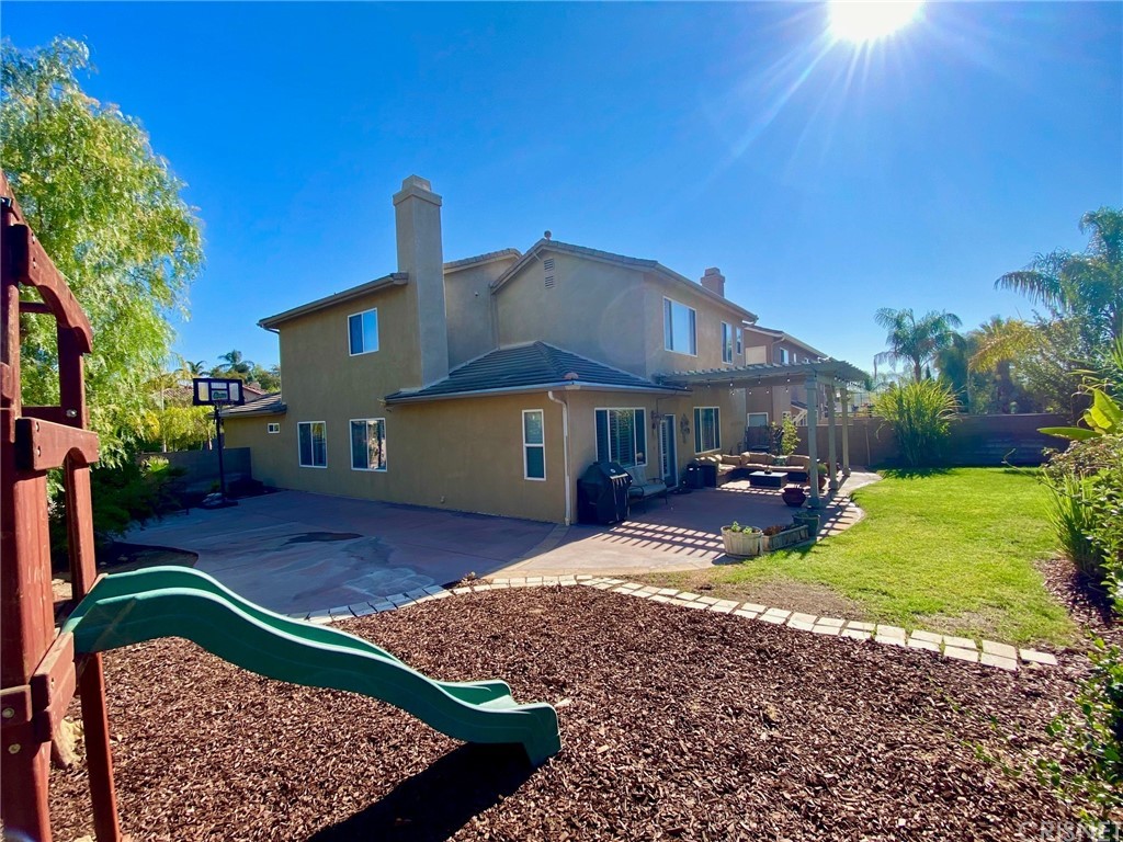 25054 Oliver Way Stevenson Ranch, CA 91381 - Photo 36 of 53 a view of a house with a yard