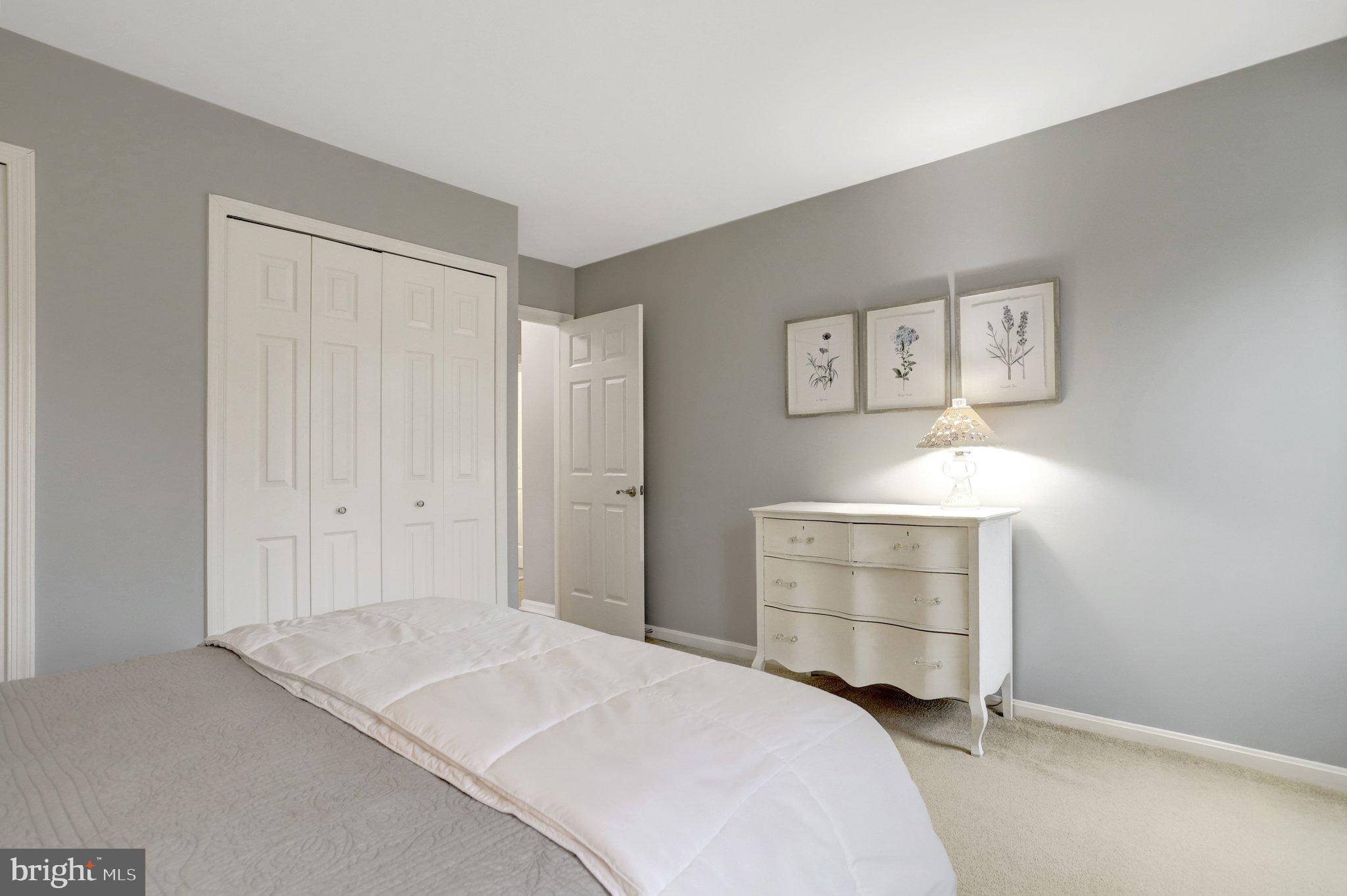 8705 Side Saddle Road Springfield, VA 22152 - Photo 42 of 73 a room with a bed and cabinets
