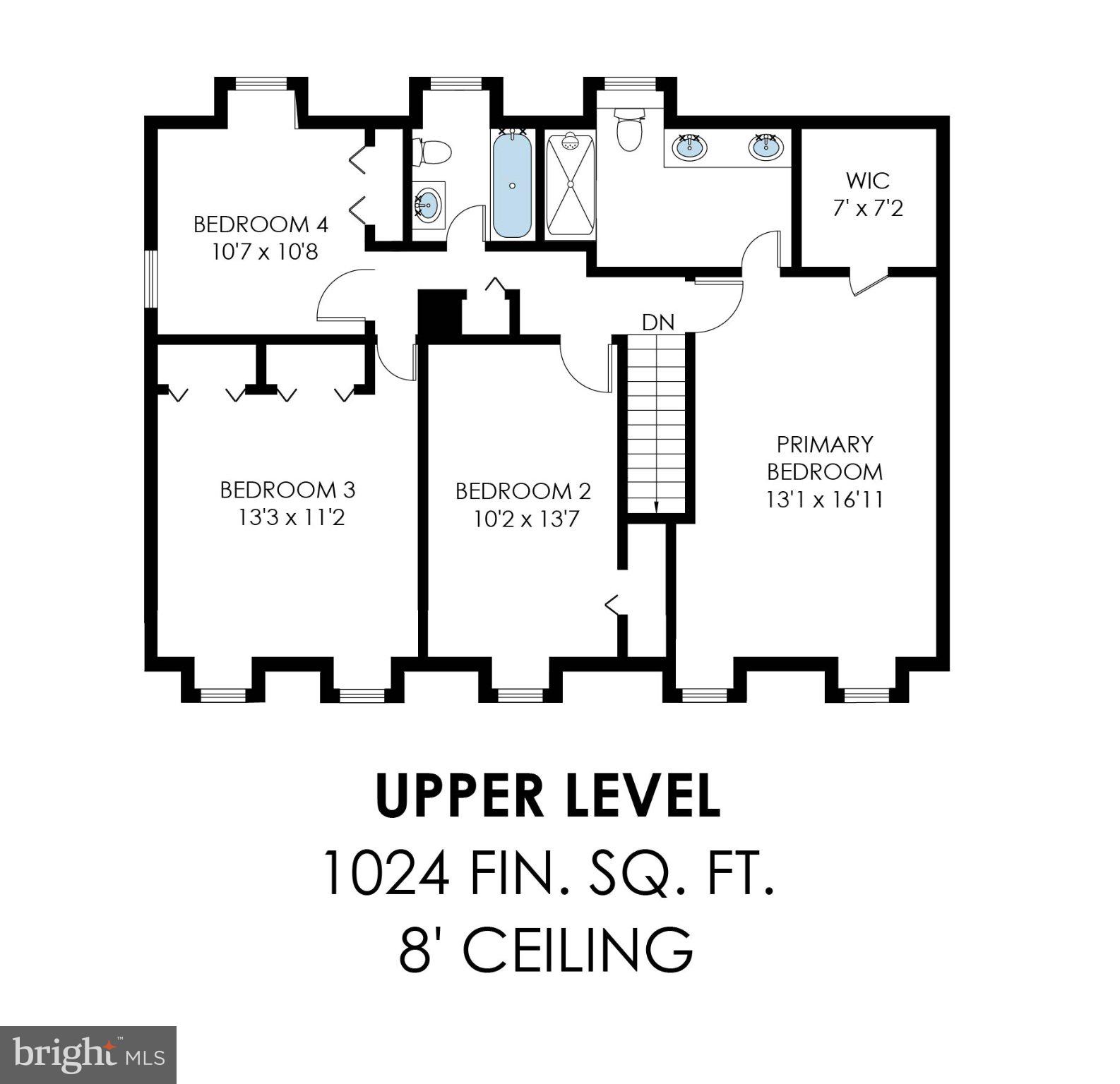 8705 Side Saddle Road Springfield, VA 22152 - Photo 71 of 73 Spacious upper level layout design.