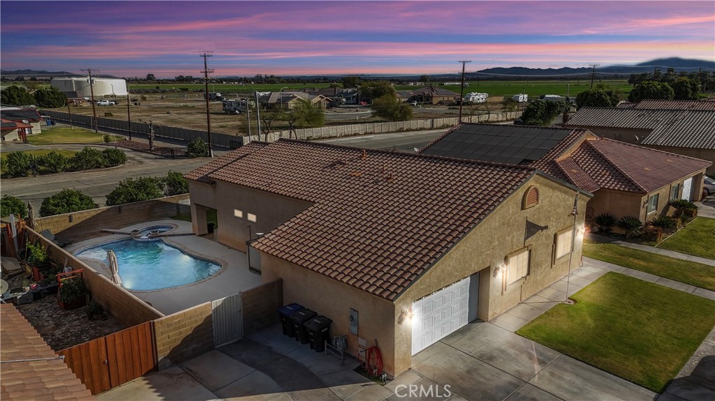 a view of city from balcony