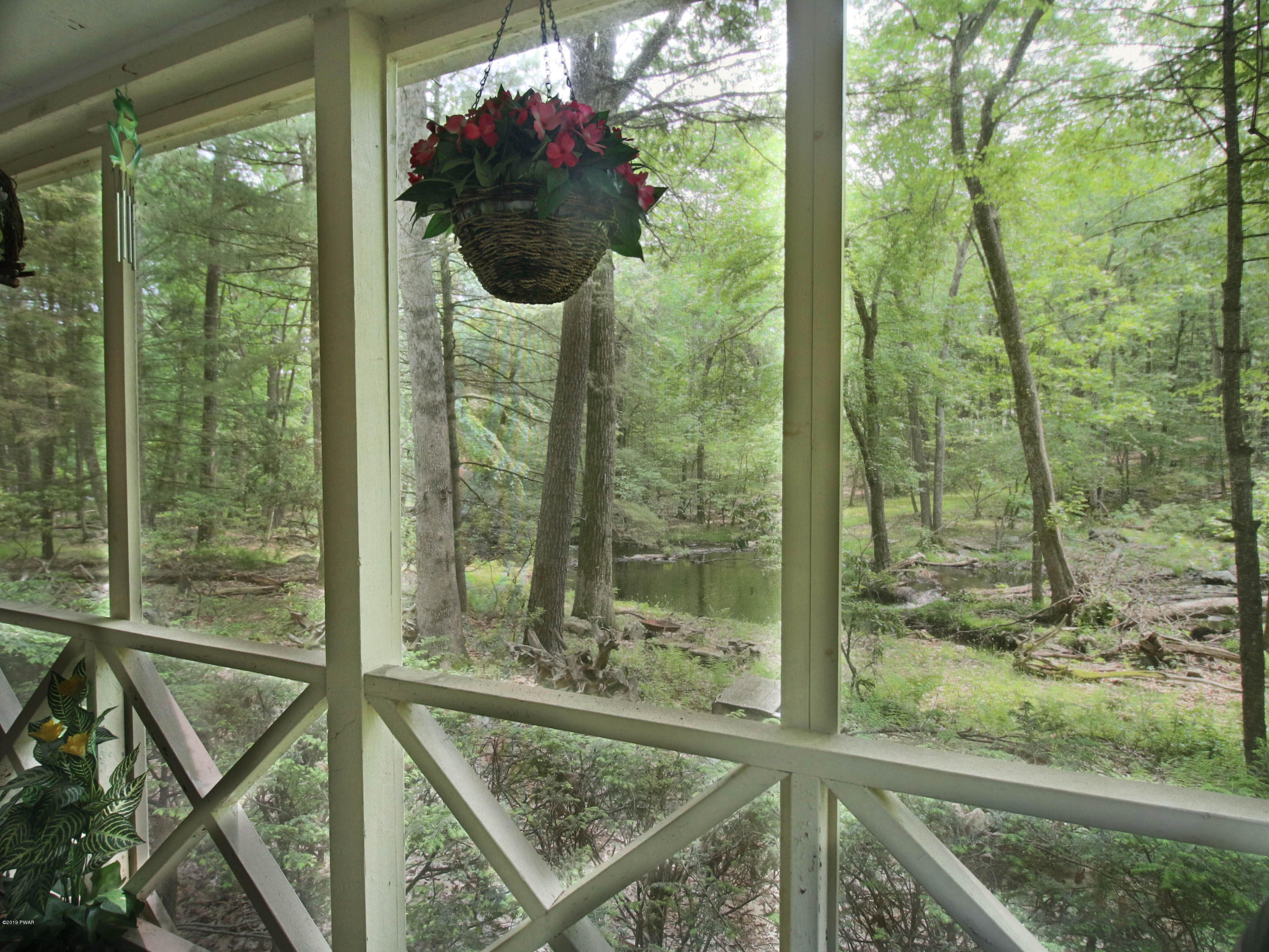 105 Oneida Road Shohola, PA 18458 - Photo 11 of 34 Front Porch Creek View