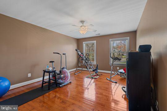 784 Olivia Way Pasadena, MD 21122 - Photo 24 of 38 a view of a workspace with furniture and a window