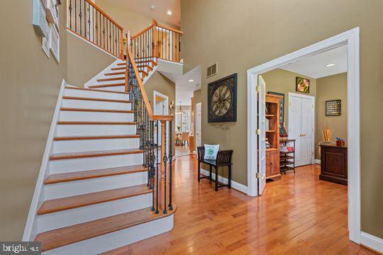 784 Olivia Way Pasadena, MD 21122 - Photo 3 of 38 a view of entryway and hall with wooden floor