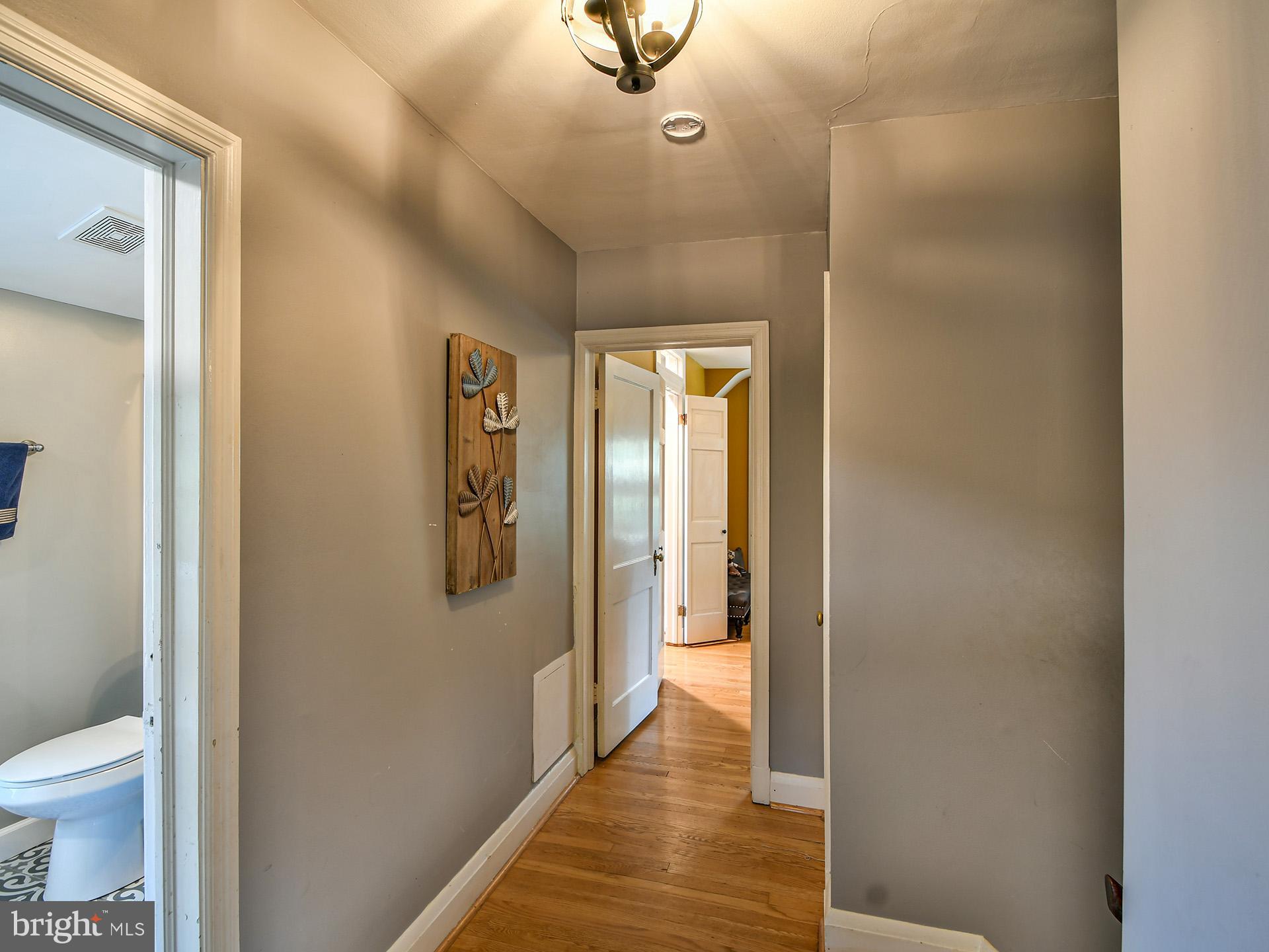 12 Tamworth Road Baltimore, MD 21210 - Photo 30 of 50 Hallway with hardwood floors
