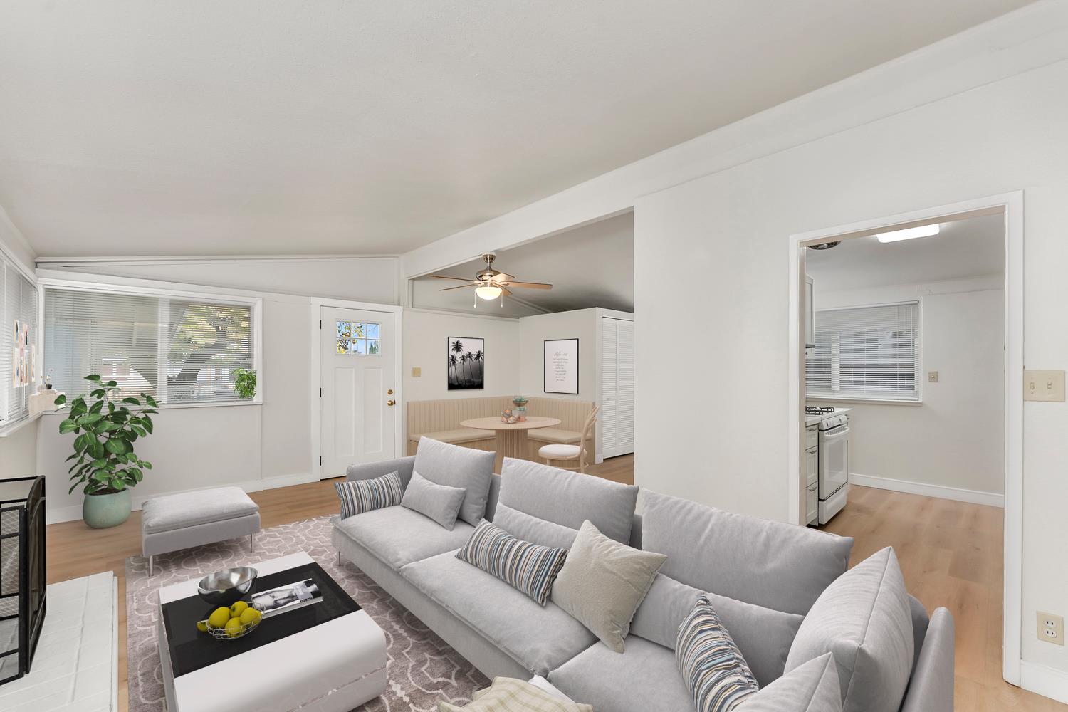 317 Brookwood Road Roseville, CA 95678 - Photo 3 of 36 a living room with furniture and a potted plant