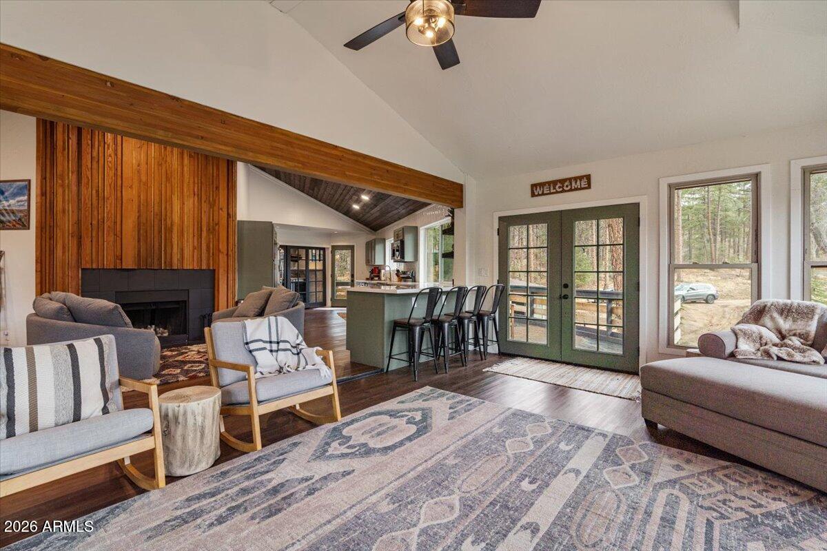 5979 Dearing Road Prescott, AZ 86305 - Photo 17 of 48 a living room with furniture and a large window