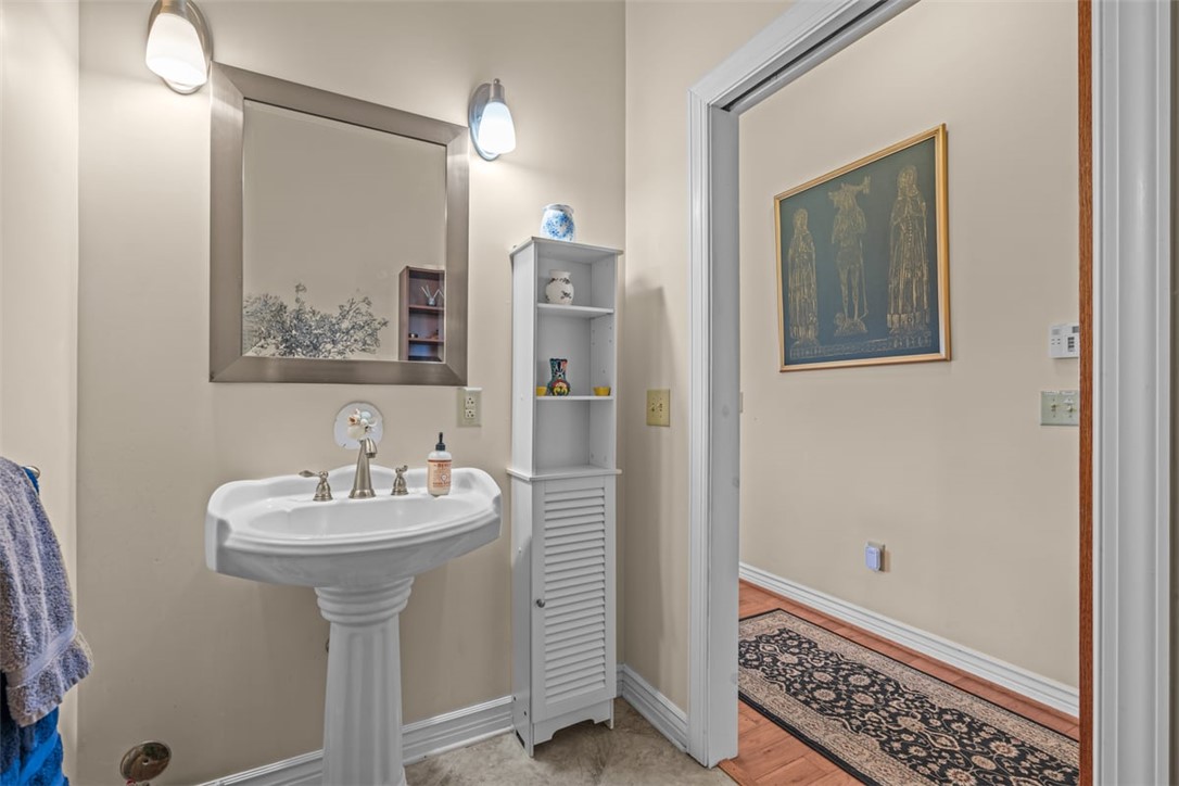 162 Riggins Bridge Road Liberty, SC 29657 - Photo 41 of 50 1/2 bath -upper level guest side