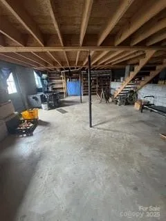 a view of parking garage