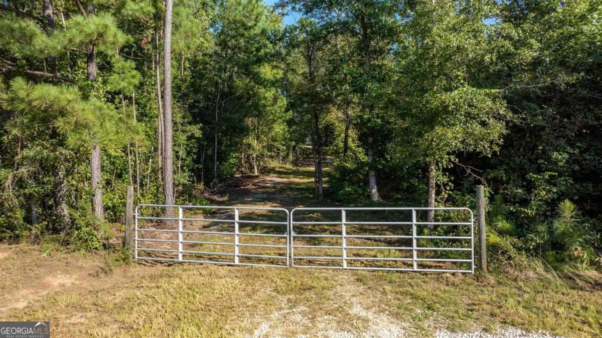 1901 Grey Land Road Greensboro, GA 30642 - Photo 3 of 36 a view of an empty room with wooden fence and large trees