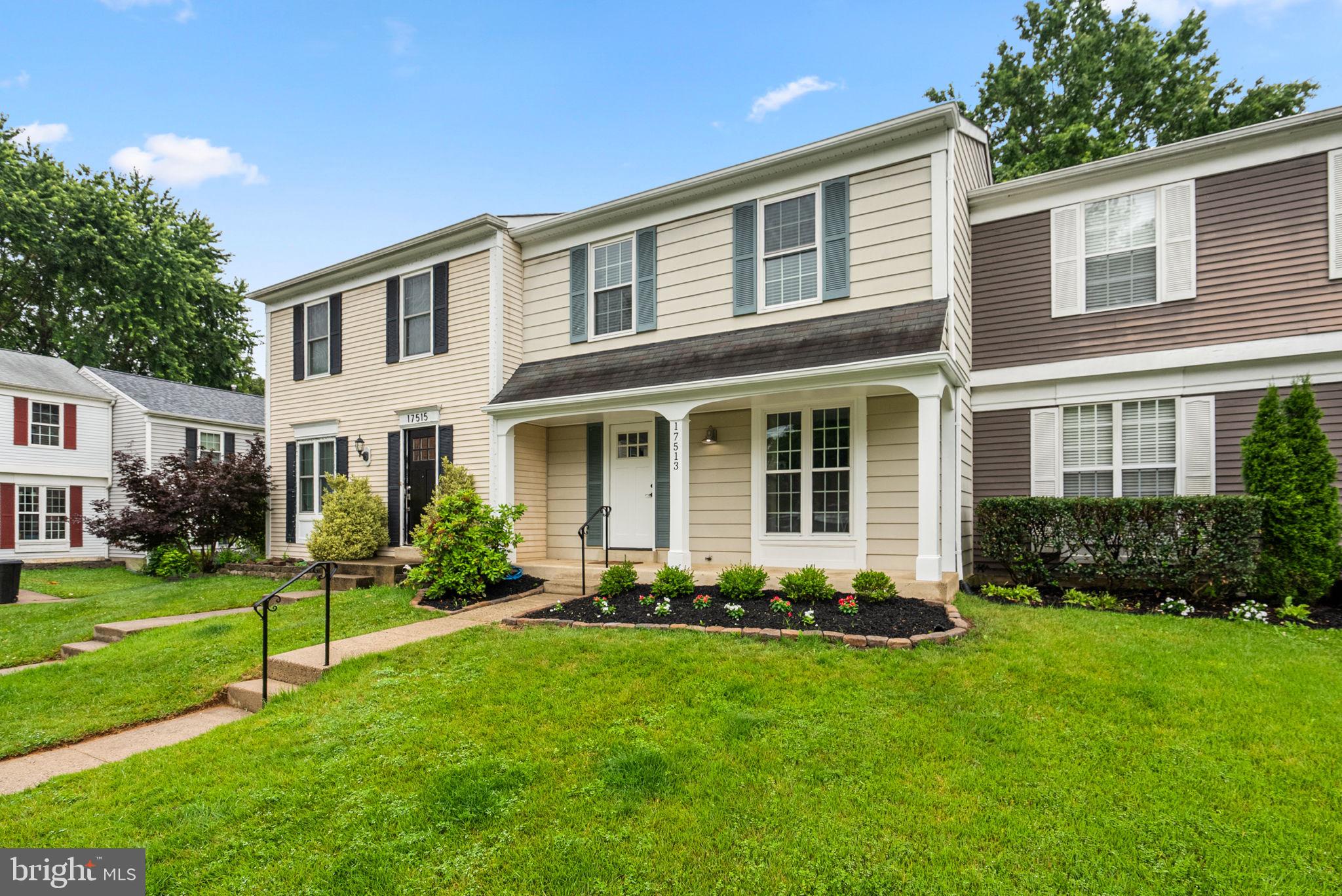 17513 Longview Lane Olney, MD 20832 - Photo 7 of 51 a front view of a house with a yard