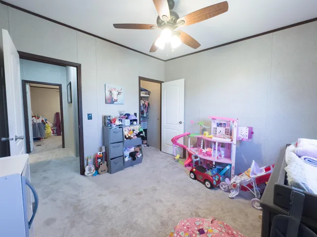 a view of a room with toys