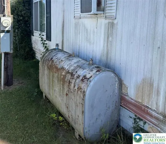 a backyard of a house