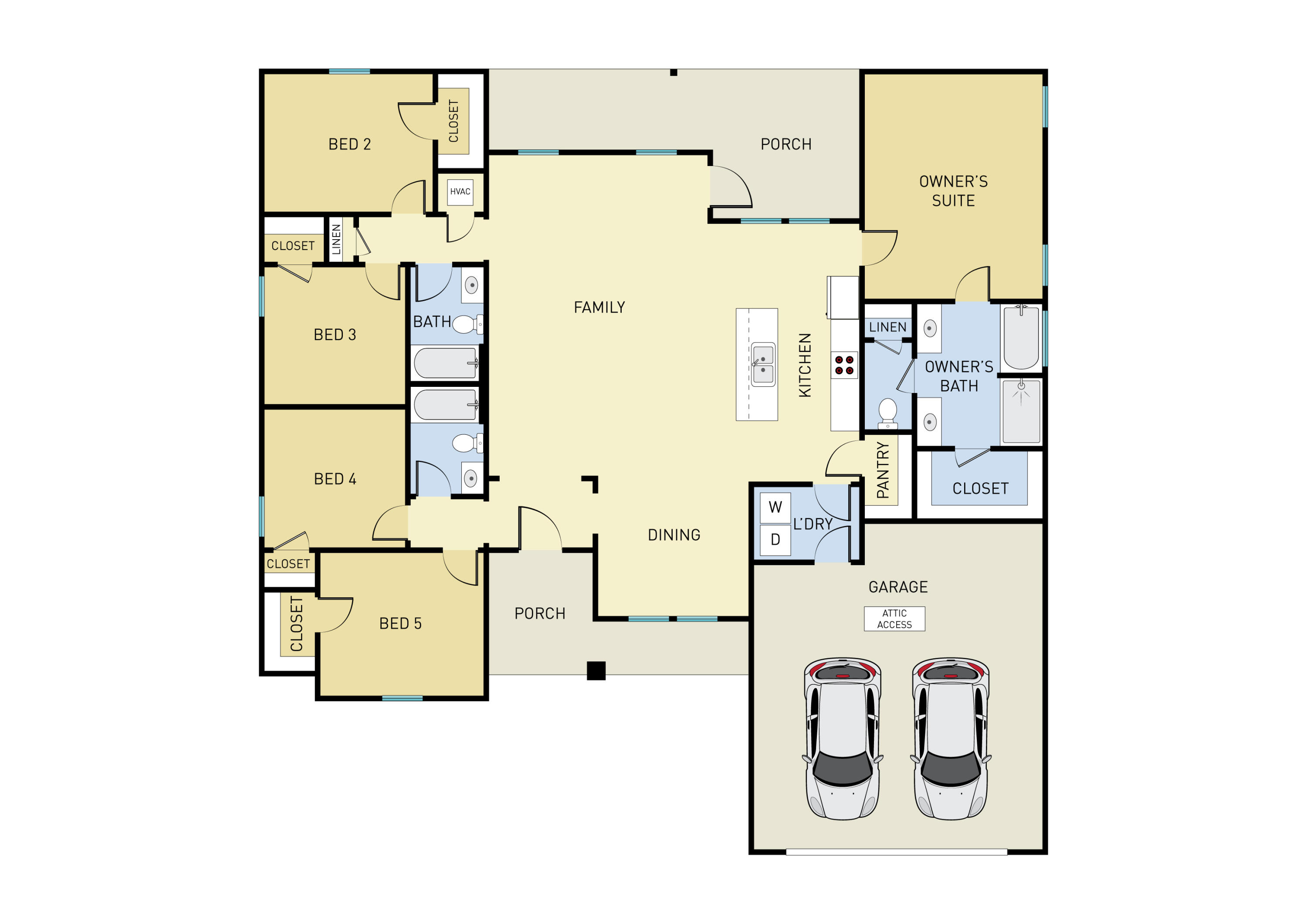 6015 Oak Hollow Way Crestview, FL 32539 - Photo 3 of 3 a picture of a bathroom
