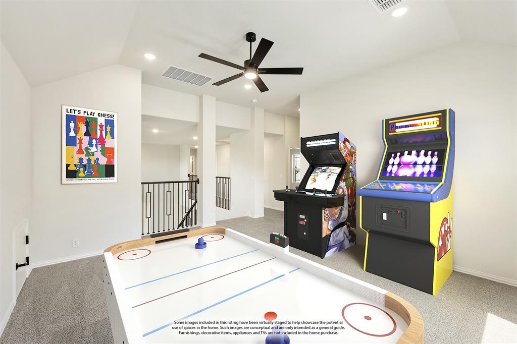 721 Seahawk Street Joshua, TX 76058 - Photo 30 of 40 a living room with furniture and a flat screen tv