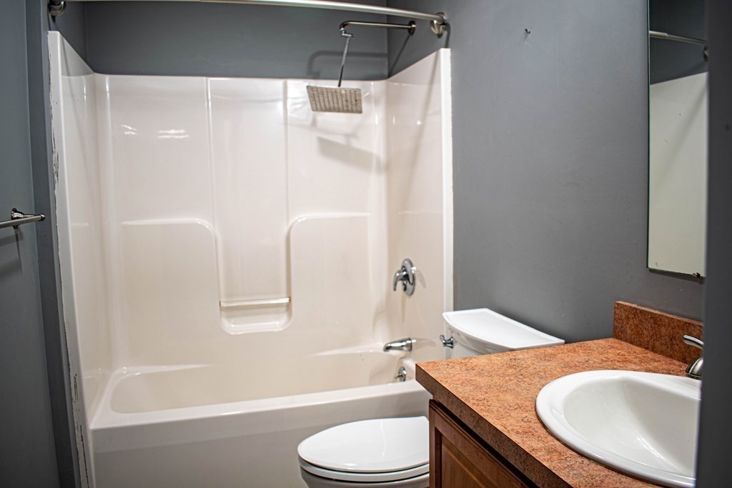 227 Turkey Hill Road Rutland, MA 01543 - Photo 10 of 30 a bathroom with a granite countertop sink toilet and shower