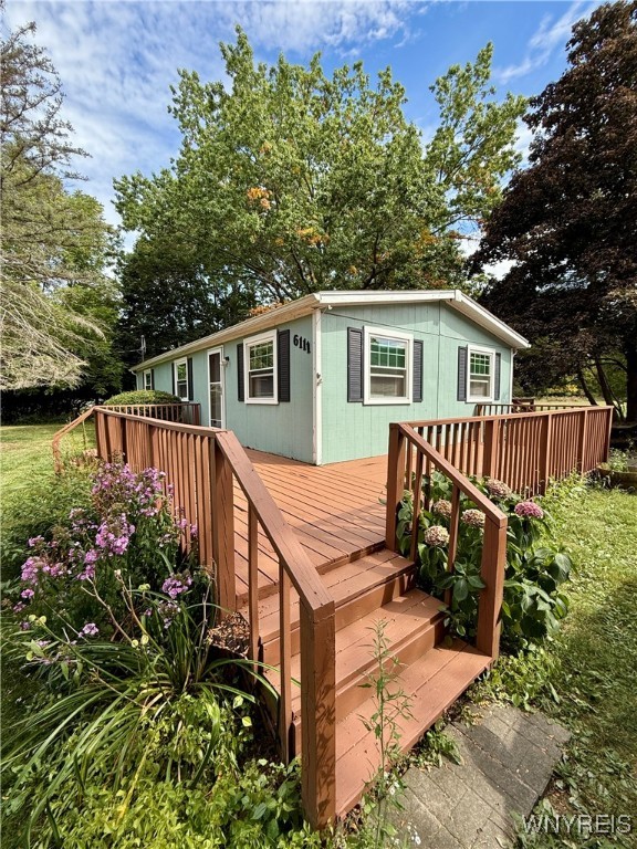 6111 Dacola Shores Road Conesus, NY 14435 - Photo 2 of 24 Wraparound Deck