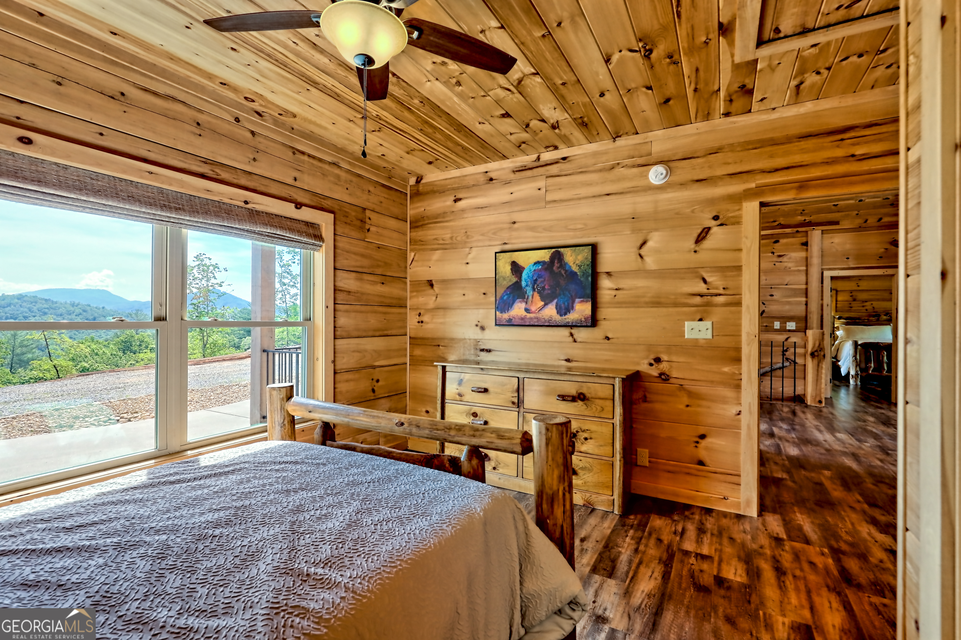 117 Ivy Rdg Way Clarkesville, GA 30523 - Photo 41 of 84 a bedroom with furniture and a flat screen tv