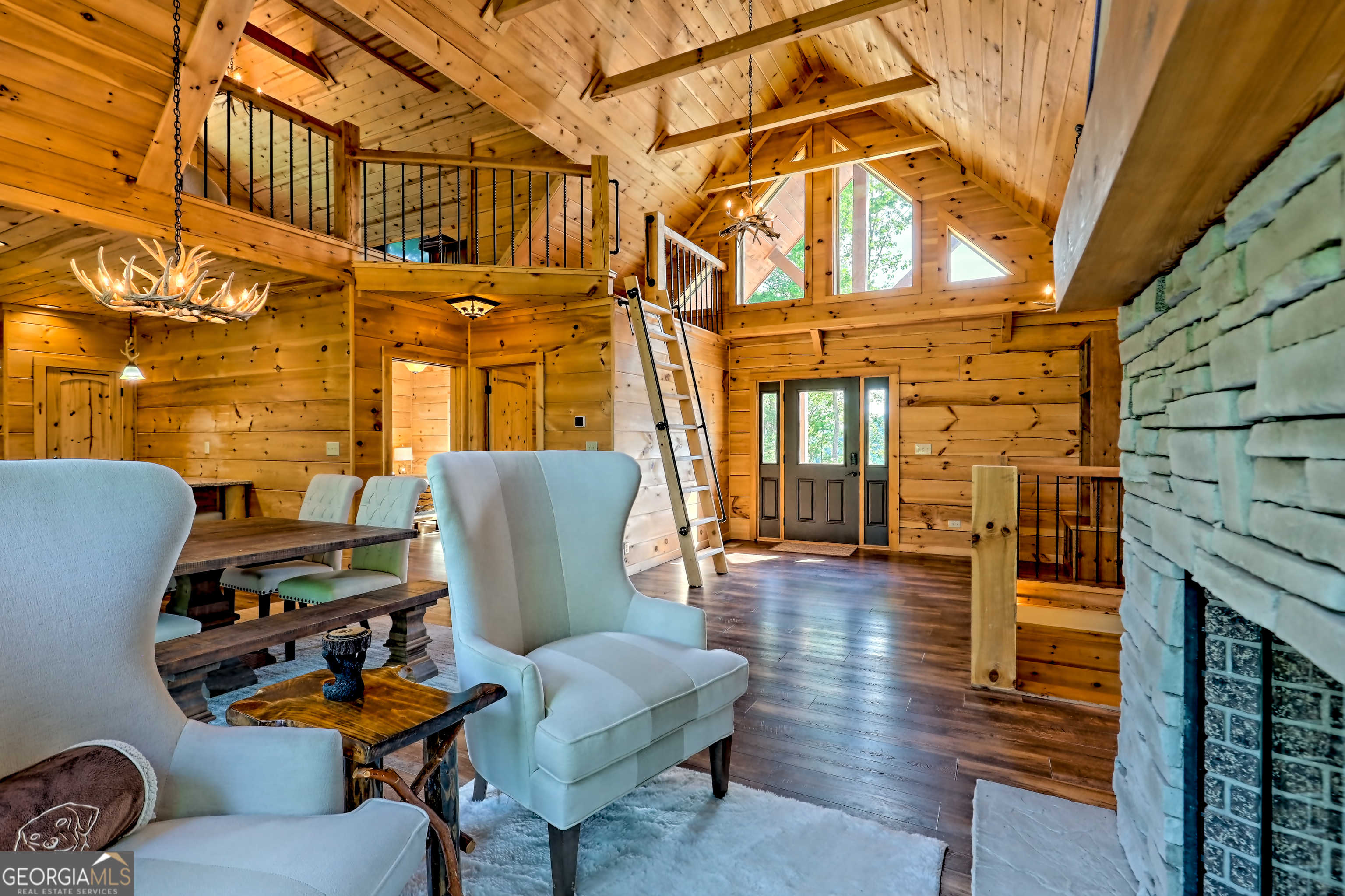 117 Ivy Rdg Way Clarkesville, GA 30523 - Photo 10 of 84 a view of a patio with couple of chairs and a couch