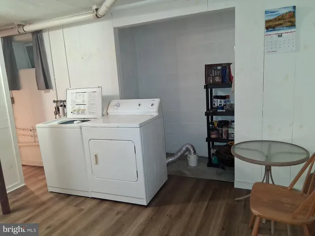 a view of storage and utility room