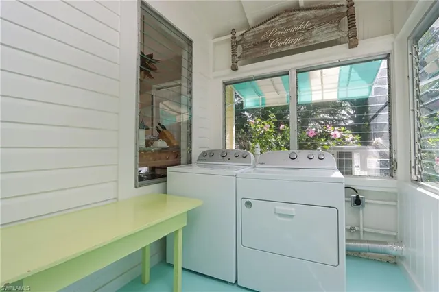 a room with storage and utility