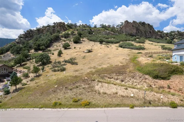 a view of a lake with a mountain