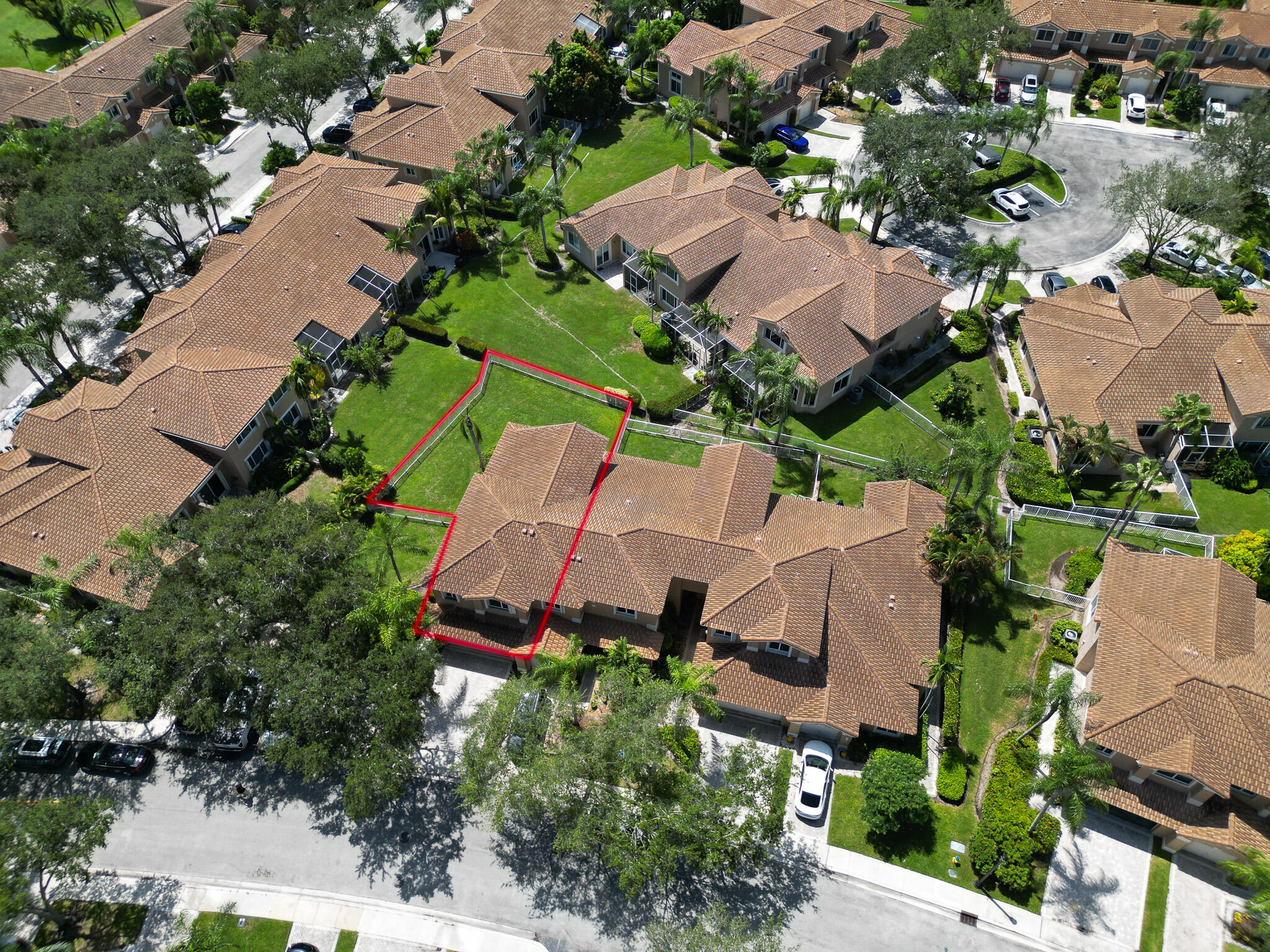 15822 Southwest 10th Street Pembroke Pines, FL 33027 - Photo 2 of 37 an aerial view of multiple houses with yard