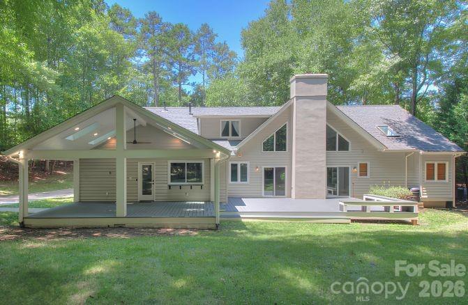 3408 Providence Manor Road Charlotte, NC 28270 - Photo 37 of 39 a front view of house with yard and green space
