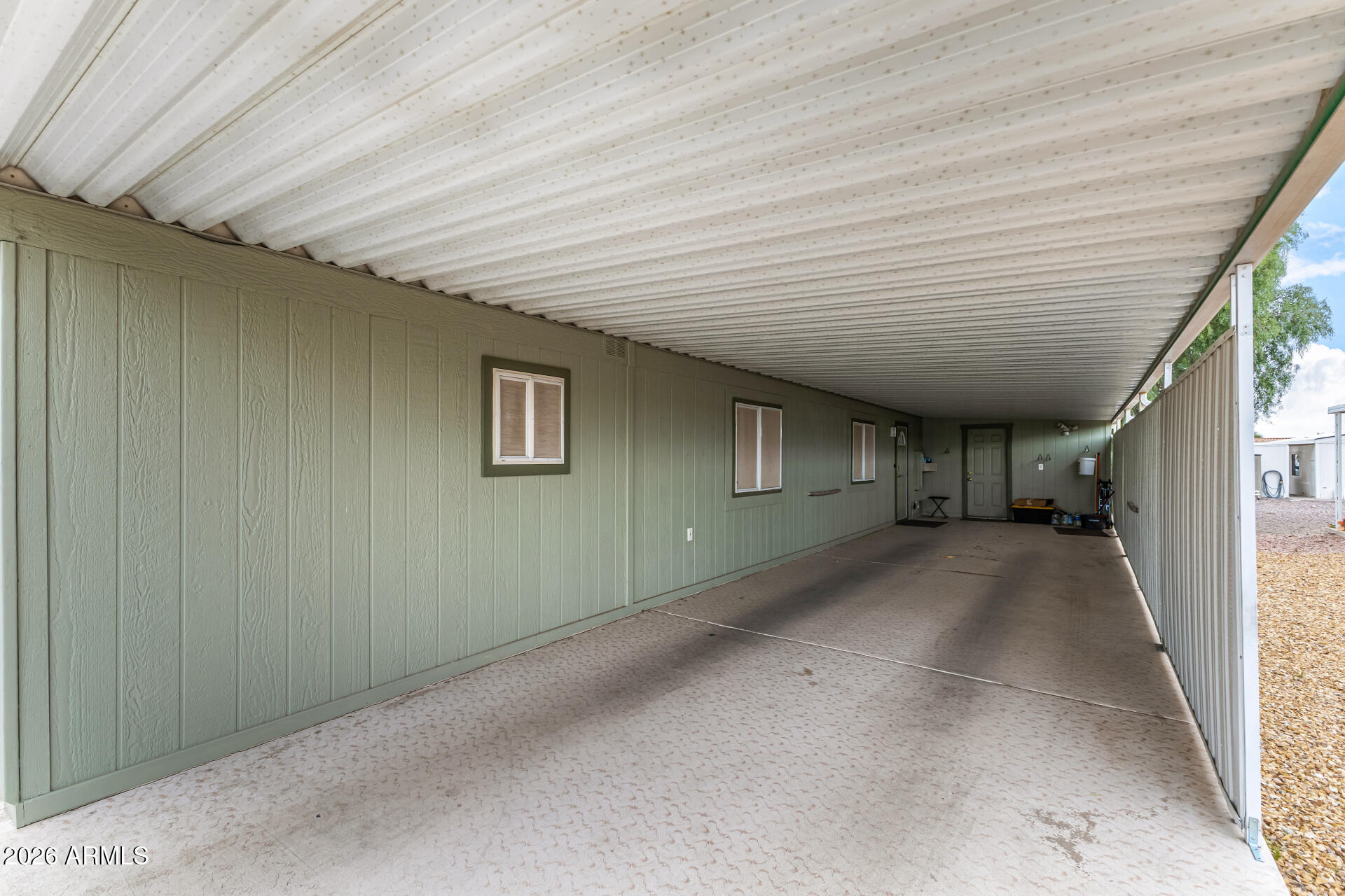 834 South Meridian Road, Unit 144 Apache Junction, AZ 85120 - Photo 31 of 43 a view of a porch