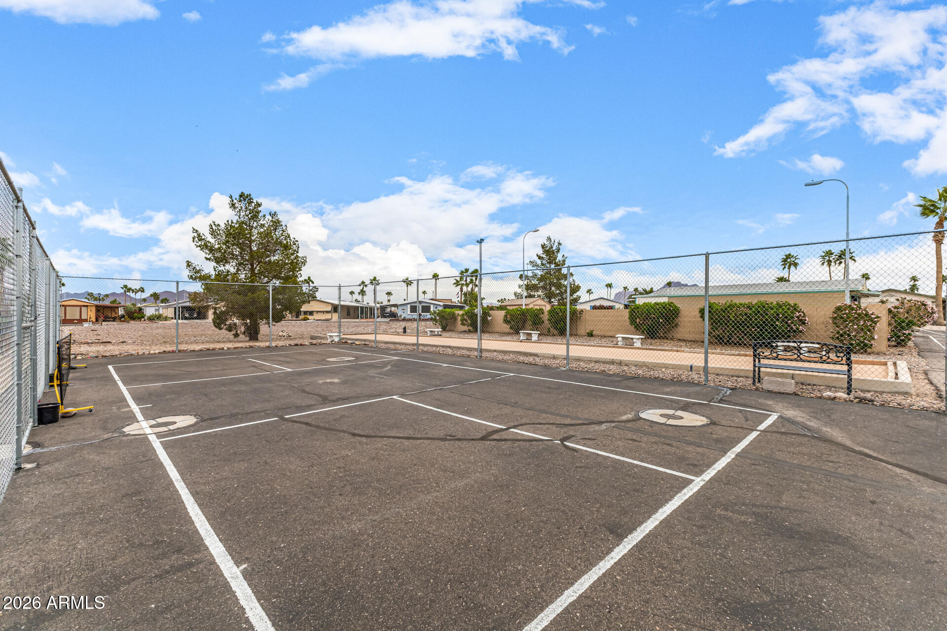 834 South Meridian Road, Unit 144 Apache Junction, AZ 85120 - Photo 37 of 43 a view of a tennis court