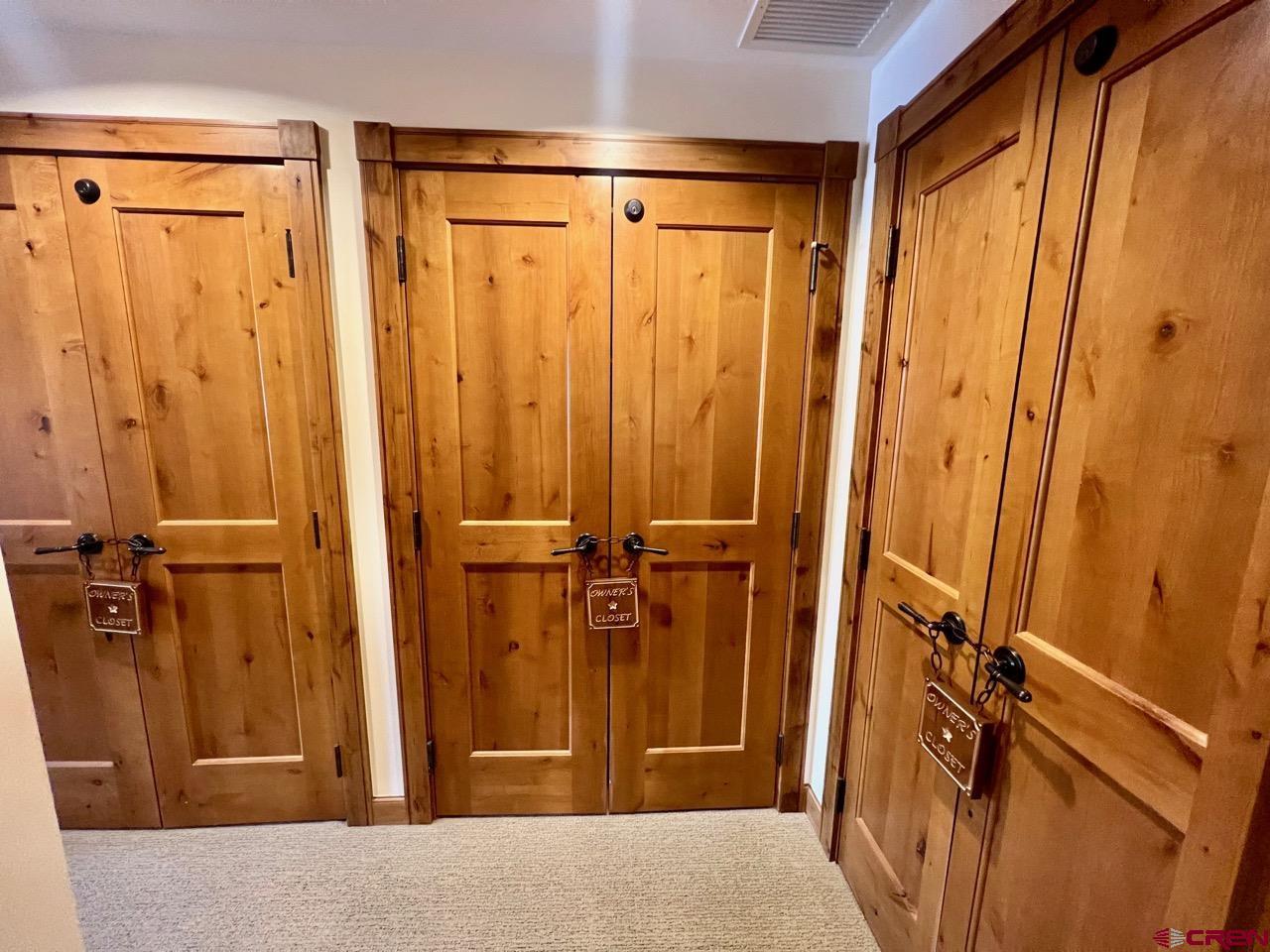 620 Gothic Road, Unit 606 Crested Butte, CO 81225 - Photo 14 of 28 a view of a closet with wooden floor