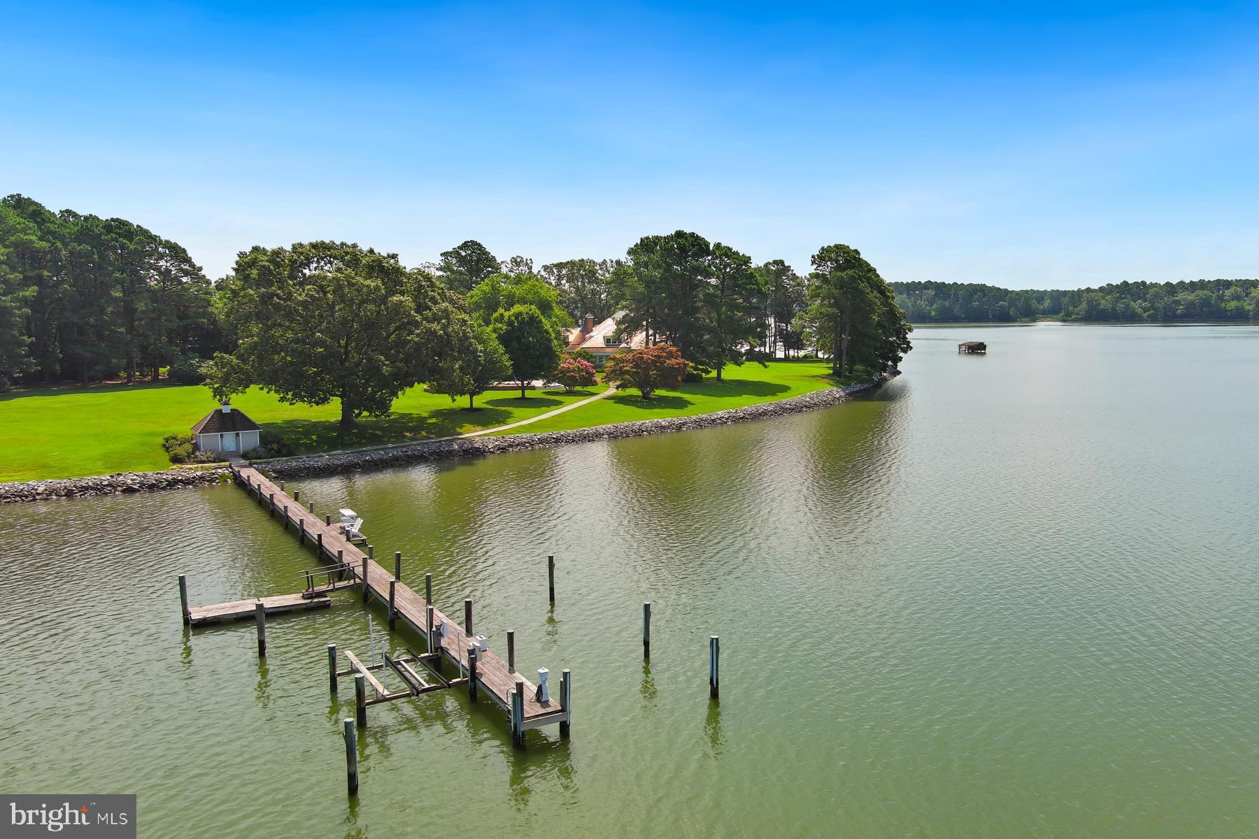 7090 Cooper Point Road Bozman, MD 21612 - Photo 63 of 86 Private Dock w/2 Slips & Floating Dock