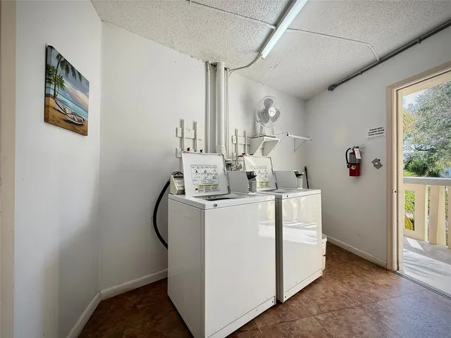 a room with storage and utility