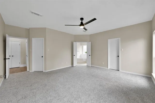 a view of empty room