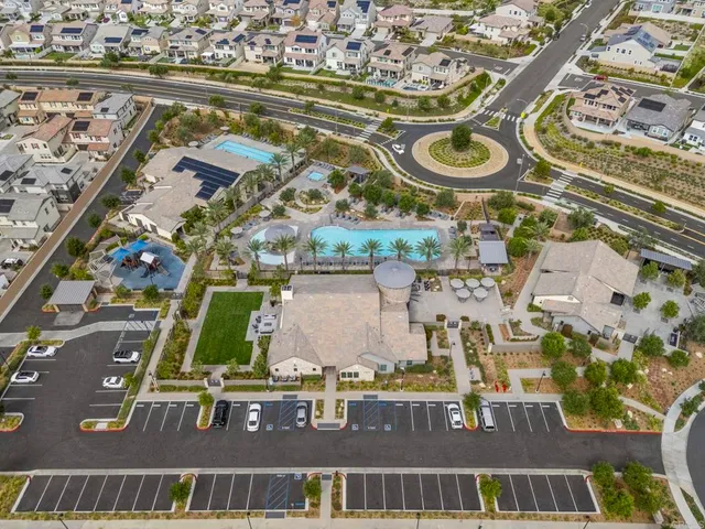 a living room with furniture and windows