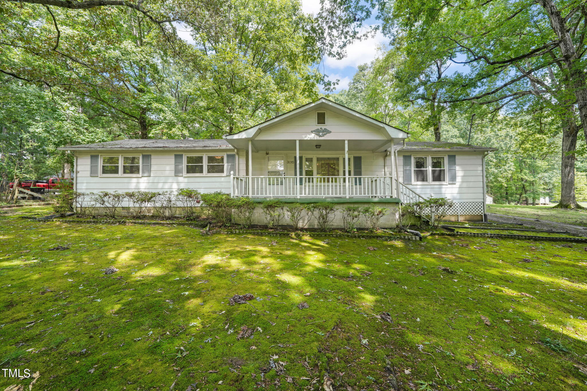 3015 Old Raleigh Road Apex, NC 27502 - Photo 5 of 47 a front view of house with yard and green space