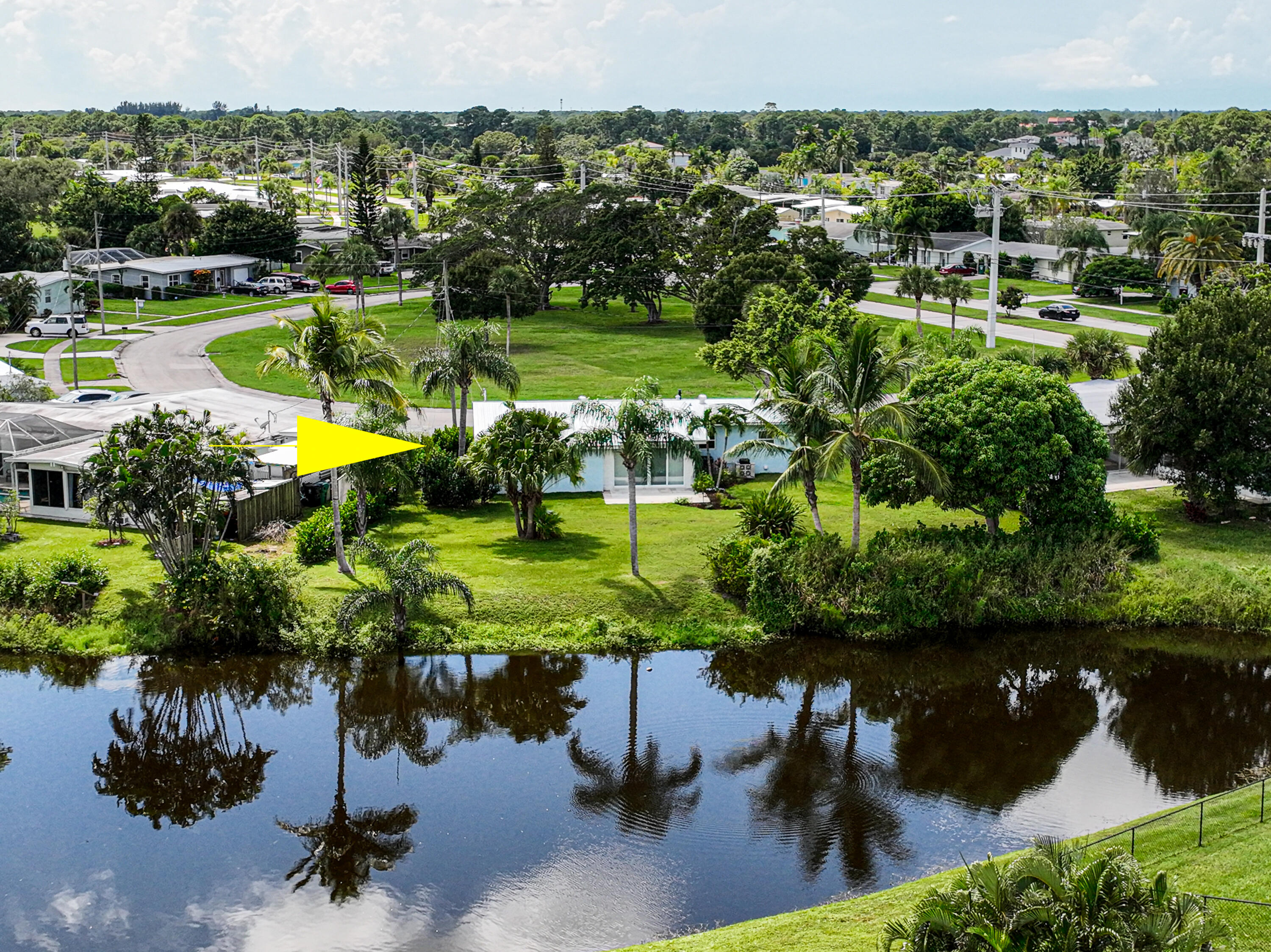 2805 Southeast Pocatella Road Port St. Lucie, FL 34952 - Photo 31 of 34 Arial Back