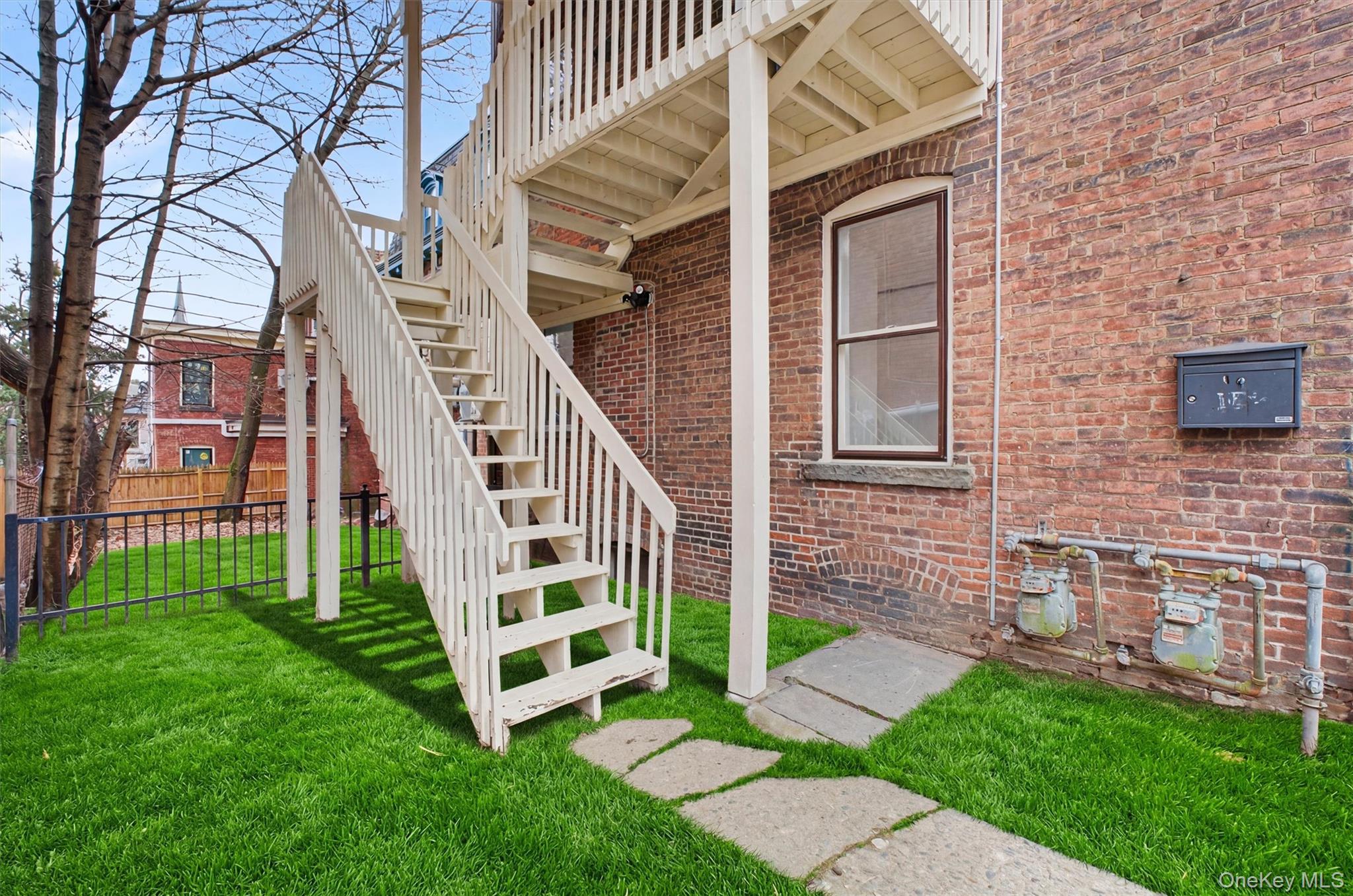 154 3rd Street Newburgh, NY 12550 - Photo 43 of 45 Back stairs to apt 2.