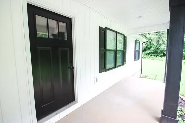 a view of an entryway