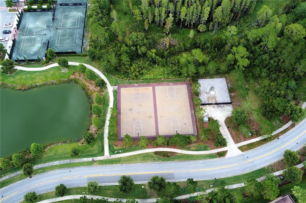 4709 Ancona Way Wesley Chapel, FL 33543 - Photo 50 of 52 an aerial view of a house