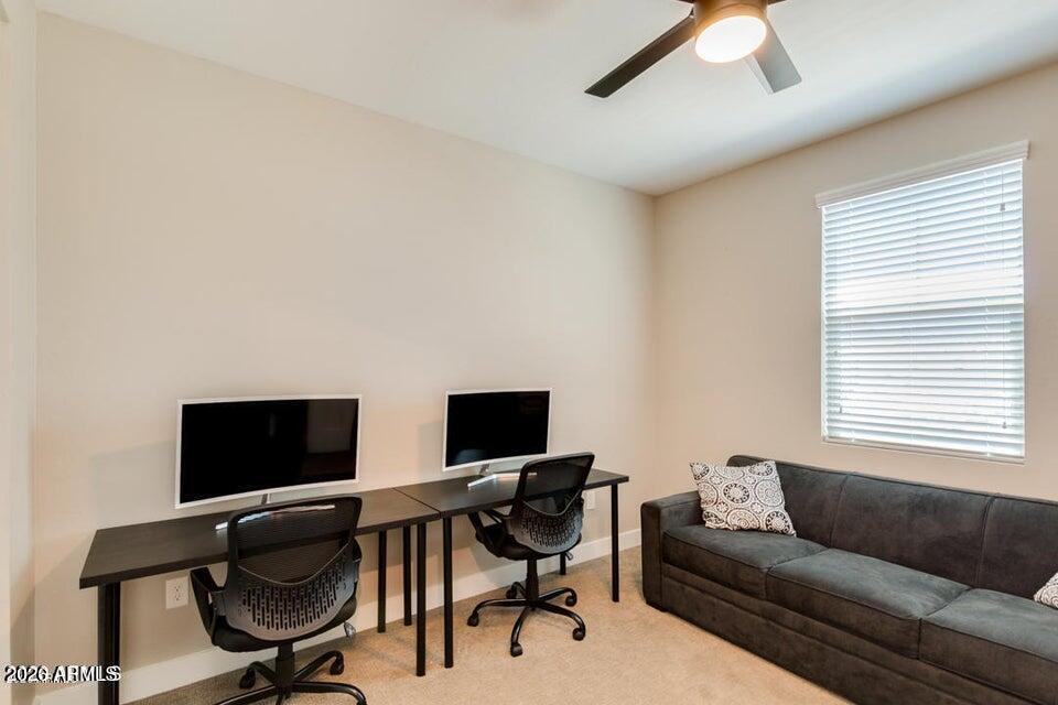 3855 South McQueen Road, Unit 14 Chandler, AZ 85286 - Photo 20 of 31 a view of a livingroom with workspace and a window