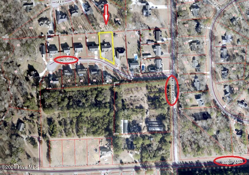 134 Pine Cove Road New Bern, NC 28562 - Photo 4 of 5 location map