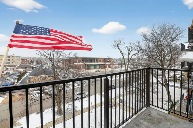 a view of balcony with deck